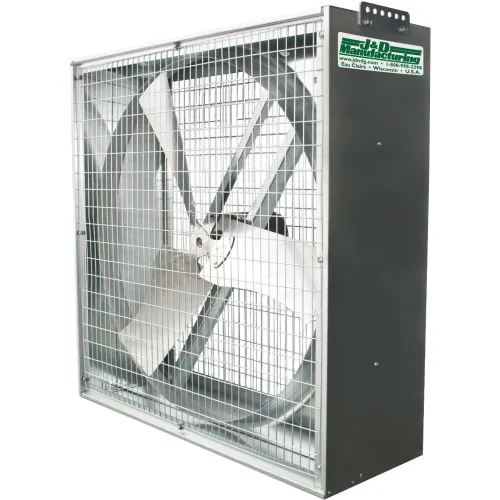 36" Whirlwind Box Fan Direct Drive 3 Phase