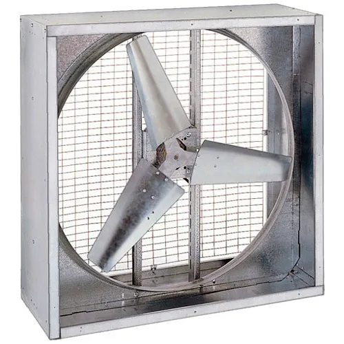 48" Direct Drive Agricultural Box Fan 230V 1 HP Motor - 3 Phase