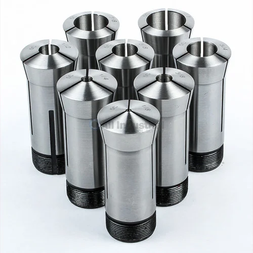 All Industrial 41180 | 5C Round Collet 8pc Set 1/8"-1" X 8ths Tooling for Lathes & Fixtures CNC