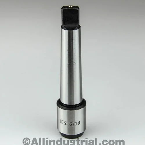 All Industrial 44530 | 3/16" MT2 Morse Taper End Mill Tang Tool Holder Adapter End 2MT