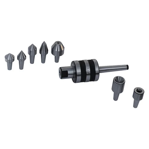 All Industrial 46012 | MT2 Live Center Set Morse Taper 2MT Triple Bearing Lathe Medium Duty CNC