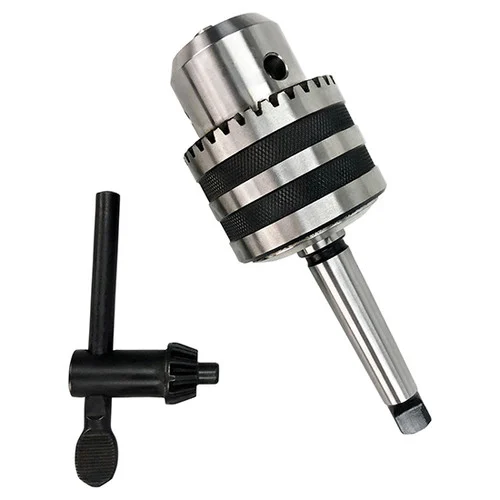 All Industrial 49817 | 3/8" JT2 Heavy Duty Ball Bearing Drill Chuck With Key & 2JT-2MT Tanged Arbor