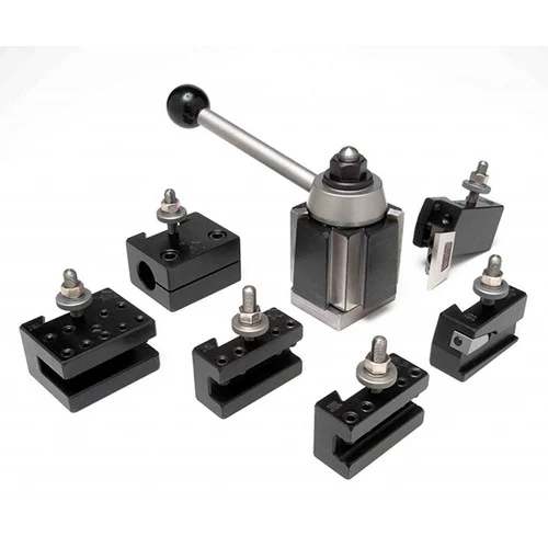 Aloris #1-SET | 7pc. Tool Set Tool Post & Holders