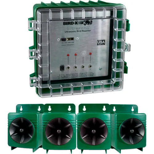Bird-X Ultrason X - Ultrasonic Bird Deterrent Device - USX