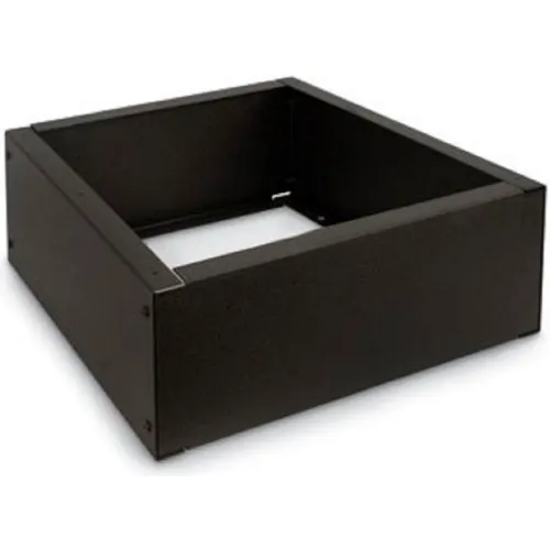 Black Steel Base For Modular Locker, 11-1/2"W x 18"D x 6"H
