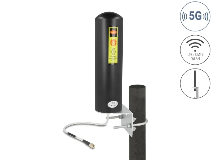 Delock 10037 5G Lte Antenna Sma Plug 3 - 5 Dbi Fixed Omnidirectional Wall