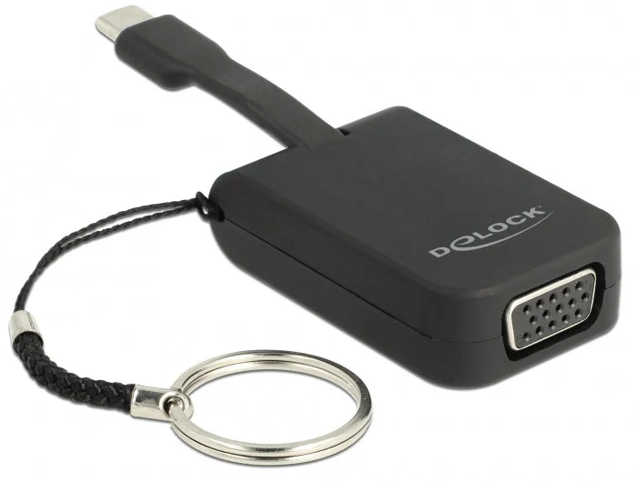 Delock 63941 Usb Type-C™ Adapter To Vga (Dp Alt Mode) - Key Chain