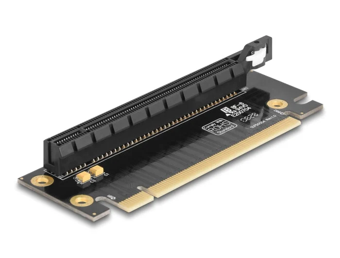 Delock 81296 Riser Card Pci Express 3.0 X16 Male To X16 Slot 90° Left Angled