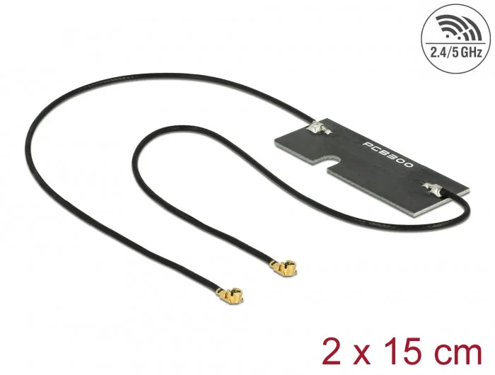 Delock 88984 Wlan 802.11 Ac/A/H/B/G/N Twin Antenna 2 X I-Pex Inc., Mhf I Plug