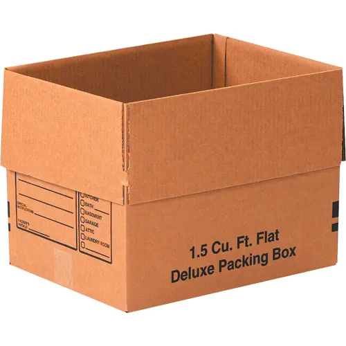 Deluxe Cardboard Corrugated Boxes, 16"L x 12"W x 12"H, Kraft - Pkg Qty 25