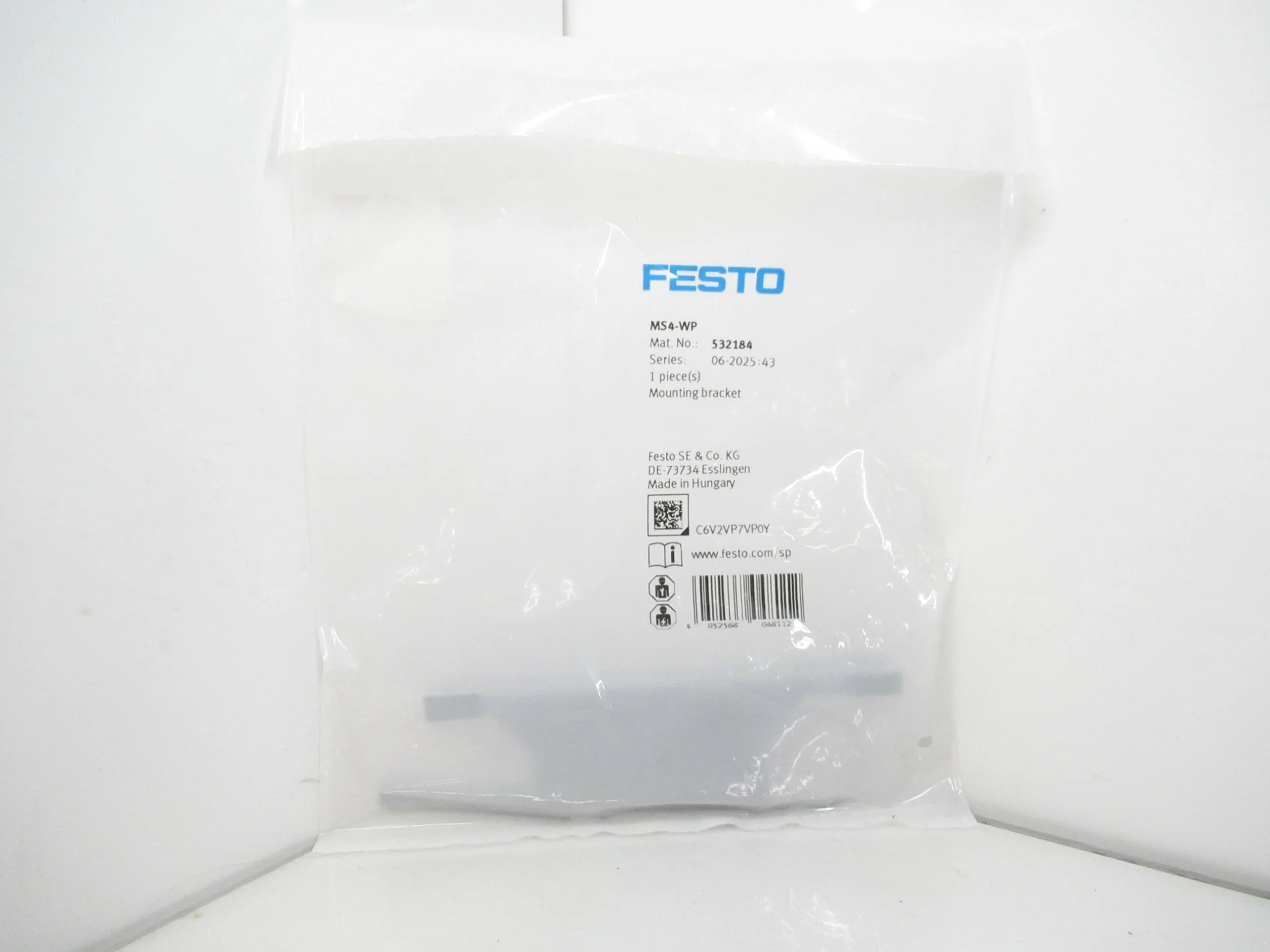 Festo MS4-WP 532184 Mounting Bracket