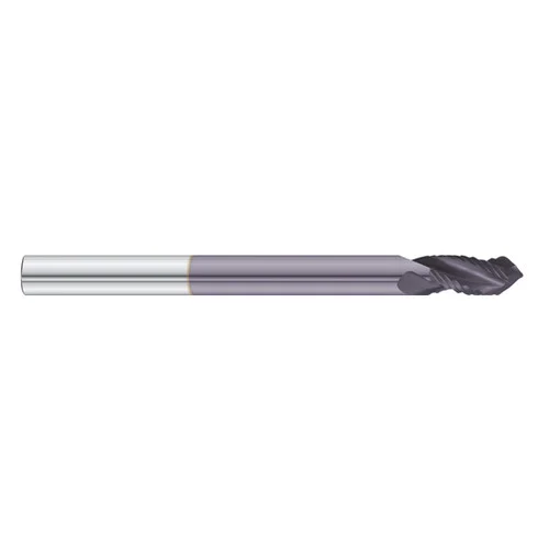 Fullerton Tool 15678 | 1/2" Solid Carbide TiAlN Jobbers Length Drill