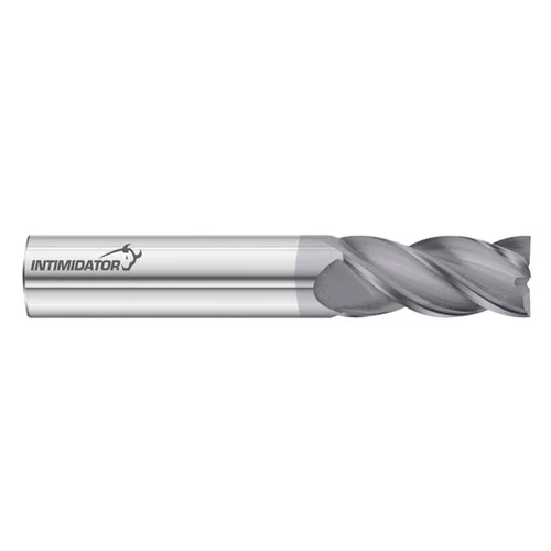 Fullerton Tool 34553 | 5/16" Diameter x 5/16" Shank x 1/2" LOC x 2-1/2" OAL 4 Flute FC18 Solid Carbide Square End Mill