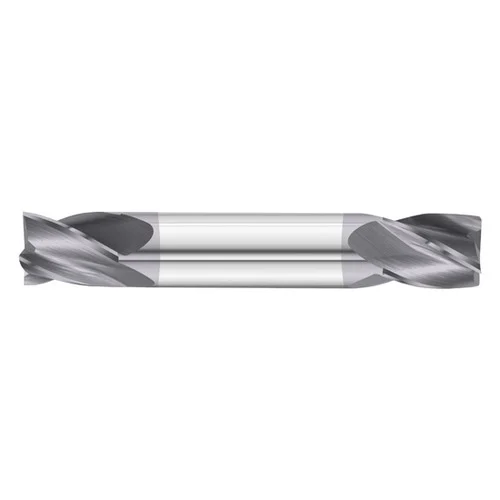 Fullerton Tool 36010 | 11/64" Diameter x 3/16" Shank x 5/16" LOC x 2" OAL 4 Flute TiAlN Solid Carbide Square End Mill