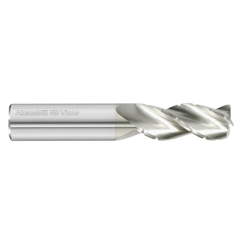 Fullerton Tool 38492 | 5/8" Diameter x 5/8" Shank x 1-5/8" LOC x 3-1/2" OAL 3 Flute FC5 Solid Carbide Radius End Mill