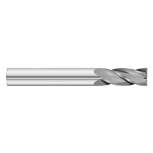 Fullerton Tool 91252 | 5.00mm Diameter x 5.00mm Shank x 25.00mm LOC x 76.00mm OAL 4 Flute Uncoated Solid Carbide Square End Mill