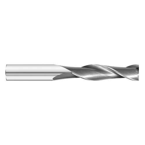Fullerton Tool 92164 | 8.00mm Diameter x 8.00mm Shank x 29.00mm LOC x 76.00mm OAL 2 Flute Uncoated Solid Carbide Square End Mill