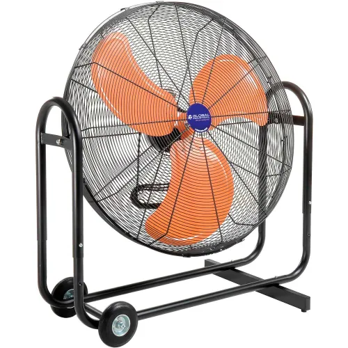 Global Industrial™ 36" Portable Tilt Blower Drum Fan, 13,300 CFM, 2/3 HP, 1 Phase