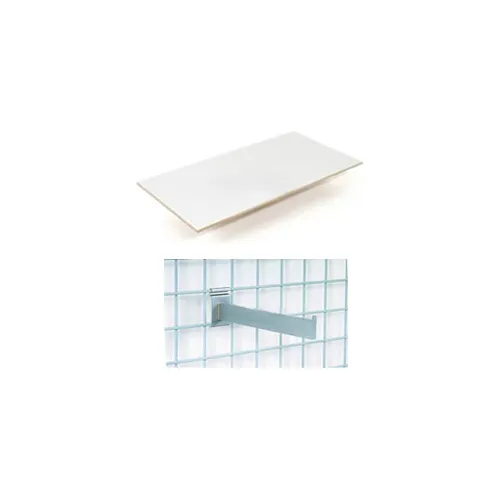 Global Industrial™ 36"X12" Melamine Wood Shelves With Brackets Package Of 3