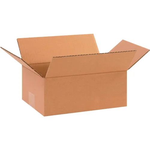 Global Industrial™ Cardboard Corrugated Boxes, 10"L x 7"W x 4"H, Kraft - Pkg Qty 25