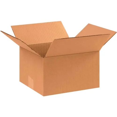 Global Industrial™ Cardboard Corrugated Boxes, 10"L x 9"W x 6"H, Kraft - Pkg Qty 25