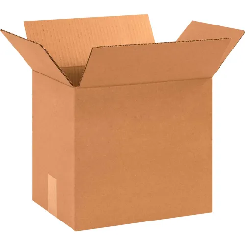 Global Industrial™ Cardboard Corrugated Boxes, 12"L x 9"W x 10"H, Kraft - Pkg Qty 25