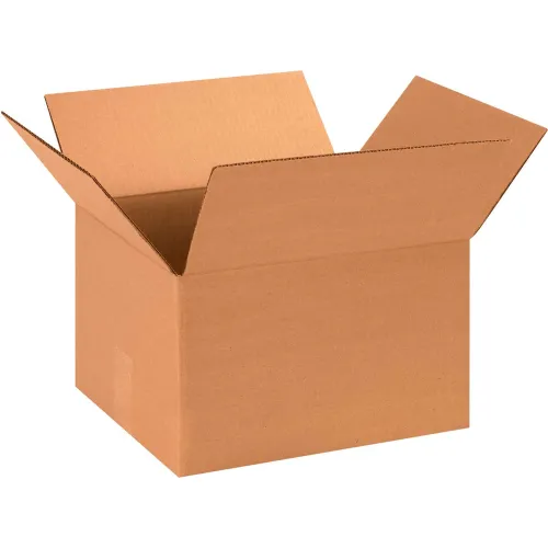 Global Industrial™ Cardboard Corrugated Boxes, 13"L x 11"W x 8"H, Kraft - Pkg Qty 25