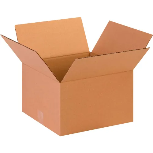 Global Industrial™ Cardboard Corrugated Boxes, 13"L x 13"W x 8"H, Kraft - Pkg Qty 25
