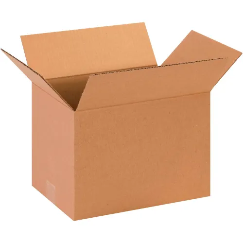Global Industrial™ Cardboard Corrugated Boxes, 13"L x 9"W x 11"H, Kraft - Pkg Qty 25