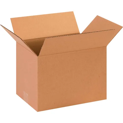 Global Industrial™ Cardboard Corrugated Boxes, 13"L x 9"W x 9"H, Kraft - Pkg Qty 25