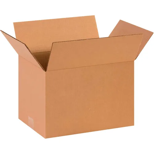 Global Industrial™ Cardboard Corrugated Boxes, 14"L x 10"W x 9"H, Kraft - Pkg Qty 25