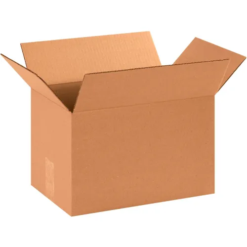 Global Industrial™ Cardboard Corrugated Boxes, 14"L x 9"W x 9"H, Kraft - Pkg Qty 25