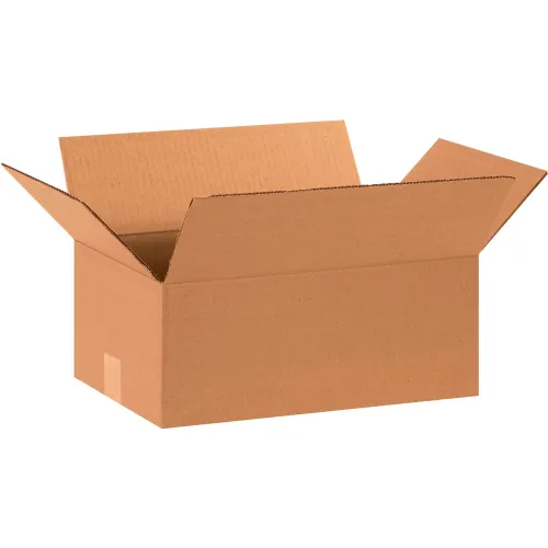 Global Industrial™ Cardboard Corrugated Boxes, 15"L x 10"W x 6"H, Kraft - Pkg Qty 25