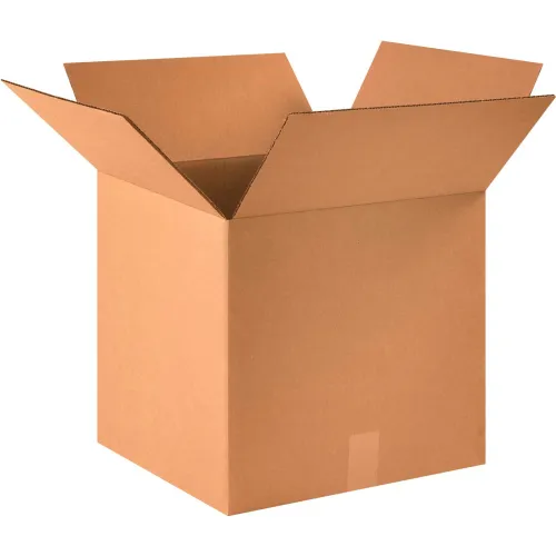 Global Industrial™ Cardboard Corrugated Boxes, 16"L x 16"W x 15"H, Kraft - Pkg Qty 25