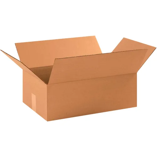 Global Industrial™ Cardboard Corrugated Boxes, 17-1/4"L x 11-1/2"W x 6"H, Kraft - Pkg Qty 25