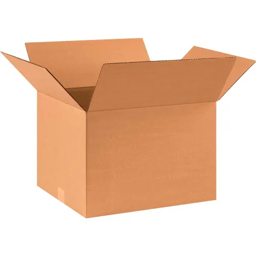 Global Industrial™ Cardboard Corrugated Boxes, 17"L x 14"W x 12"H, Kraft - Pkg Qty 25