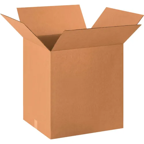 Global Industrial™ Cardboard Corrugated Boxes, 20"L x 18"W x 22"H, Kraft - Pkg Qty 10