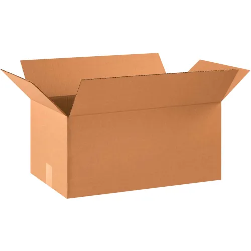 Global Industrial™ Cardboard Corrugated Boxes, 22"L x 12"W x 10"H, Kraft - Pkg Qty 20