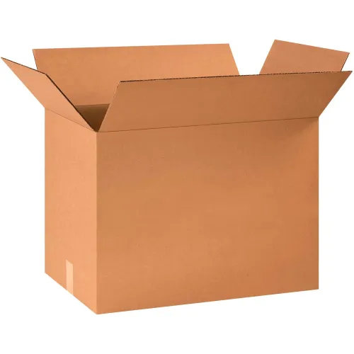 Global Industrial™ Cardboard Corrugated Boxes, 24"L x 14"W x 18"H, Kraft - Pkg Qty 10