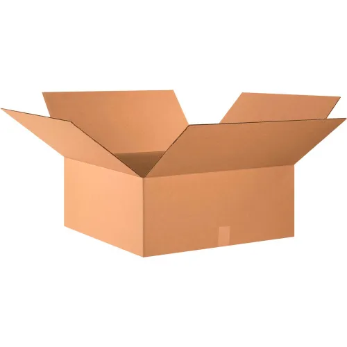 Global Industrial™ Cardboard Corrugated Boxes, 24"L x 24"W x 10"H, Kraft - Pkg Qty 10