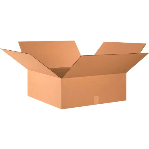 Global Industrial™ Cardboard Corrugated Boxes, 24"L x 24"W x 9"H, Kraft - Pkg Qty 10