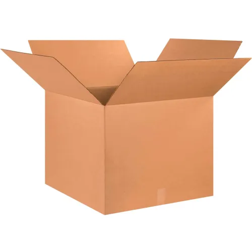 Global Industrial™ Cardboard Corrugated Boxes, 25"L x 25"W x 20"H, Kraft - Pkg Qty 10