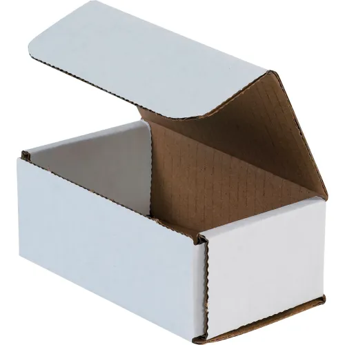 Global Industrial™ Corrugated Mailers, 5"L x 3"W x 2"H, White - Pkg Qty 50