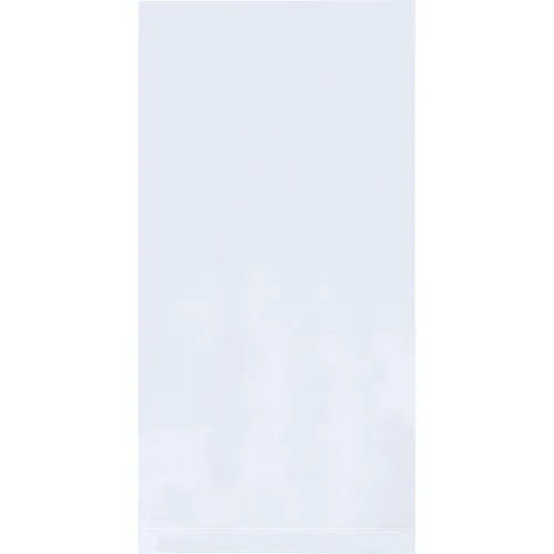 Global Industrial™ Flat Poly Bags, 6"W x 9"L, 1.5 Mil, Clear, Pack of 1000