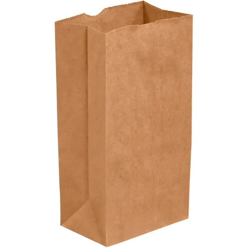 Global Industrial™ Hardware Bags, #2, 4-5/16"W x 2-7/16"D x 7-7/8"H, Kraft, 400/Pack