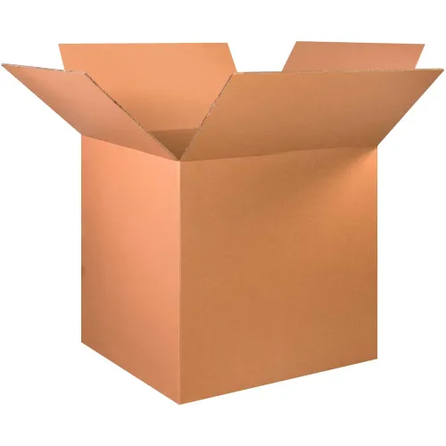 Global Industrial™ HD Double Wall Corrugated Boxes, 36"L x 36"W x 36"H, Kraft - Pkg Qty 5
