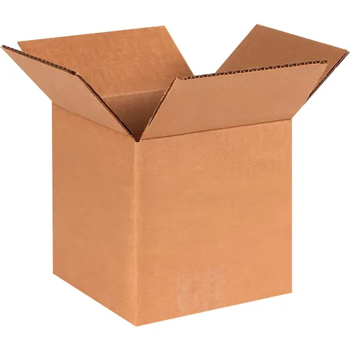 Global Industrial™ Heavy Duty Cardboard Corrugated Boxes, 6"L x 6"W x 6"H, Kraft - Pkg Qty 25