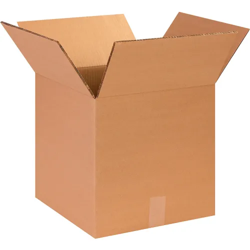 Global Industrial™ Heavy Duty Double Wall Corrugated Boxes, 14"L x 14"W x 14"H, Kraft - Pkg Qty 15