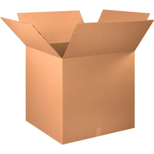 Global Industrial™ Heavy Duty Double Wall Corrugated Boxes, 30"L x 30"W x 30"H, Kraft - Pkg Qty 5