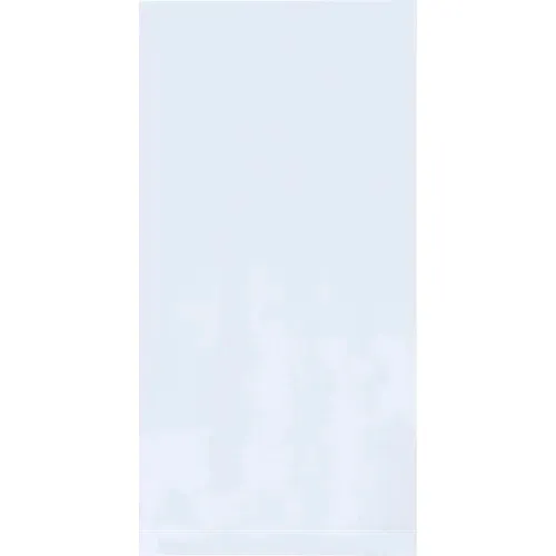 Global Industrial™ Layflat Poly Bags, 5"W x 7"L, 1 Mil, Clear, Pack of 1000